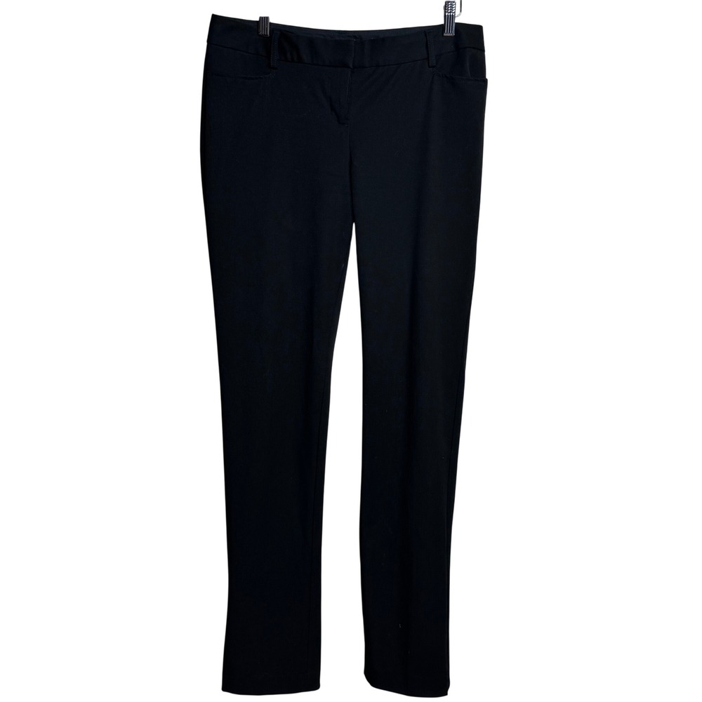 Express Women's Black Straight-Leg Dress Trousers